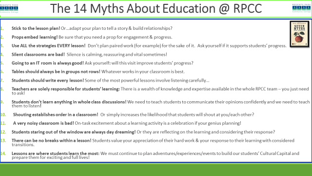 14 Myths @ RPCC